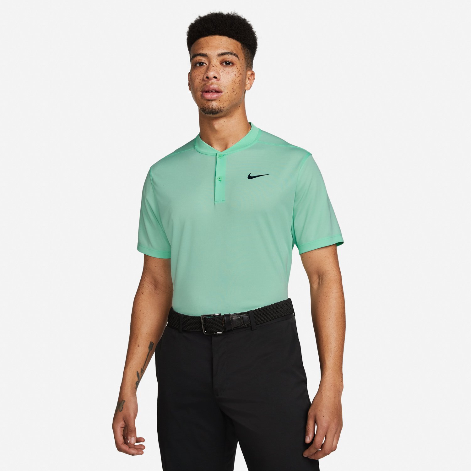 nike green polo golf